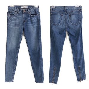 J Brand Jeans Cass Zipper Ankle In Antigua size 26